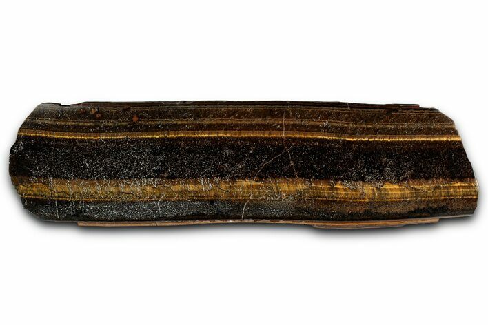 Polished Tiger's Eye Slab - South Africa #355282